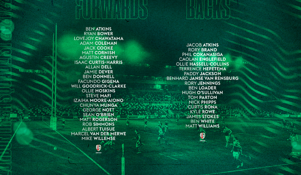 London Irish confirm squad for 2021/22 campaign